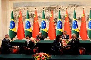 Xi Jinpingas: Kinijos vystymasis sukurs galimybių Brazilijai