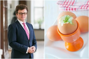 Profesorius R. Stukas pasakė, kada geriausia valgyti kiaušinius: žmonės daro didelę klaidą