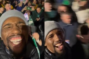 Po triumfo Miunchene – šokiai su sirgaliais: dainą traukė ir K. Hayesas