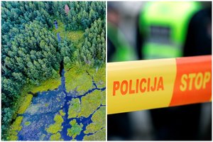 Pelkėje radus žmogaus skeletą, Anykščių policija bando nustatyti mirusiojo tapatybę