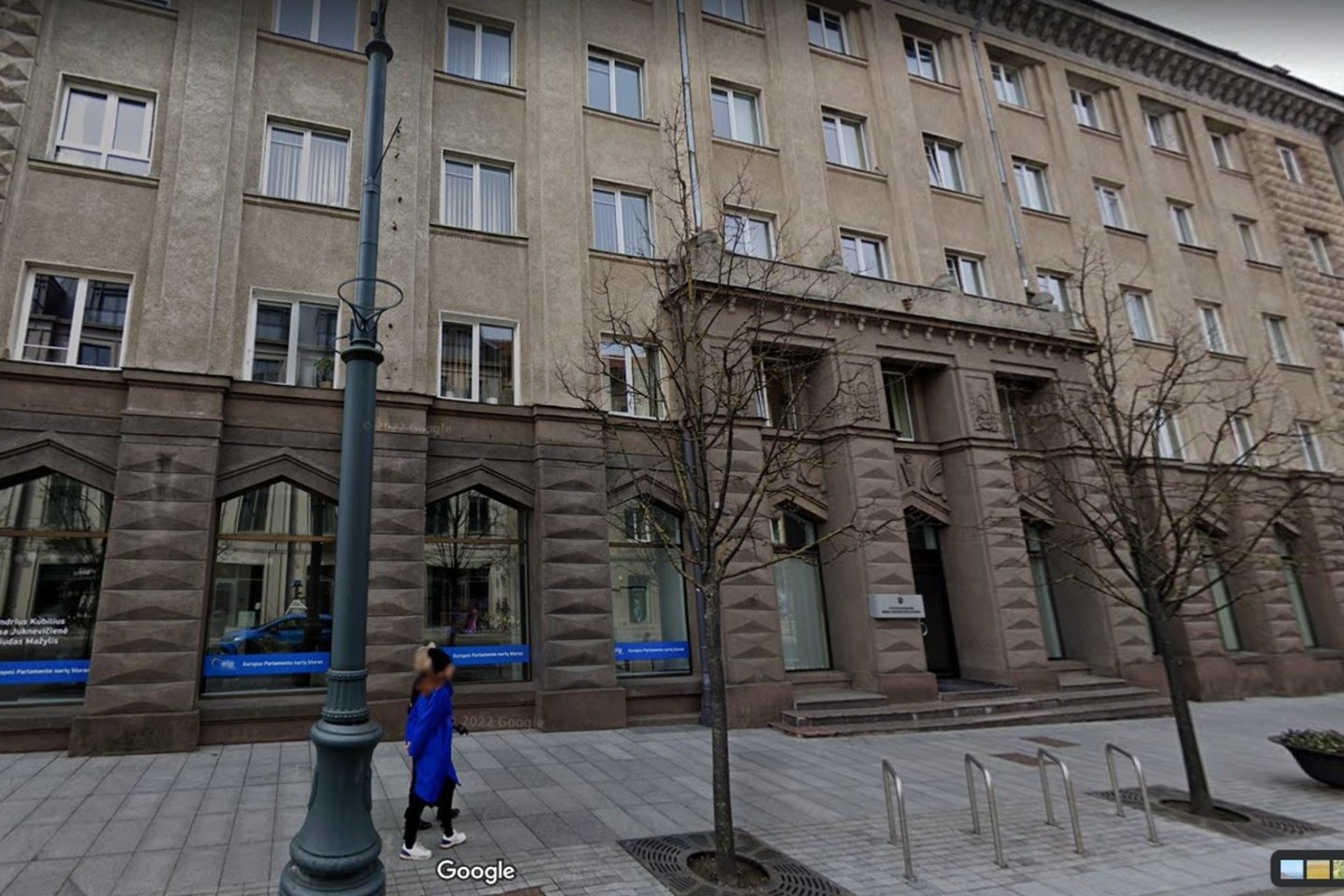  Šiame pastate Vilniaus centre įsikūrusi Seimo kontrolierių įstaiga.<br>google.com/maps nuotr.