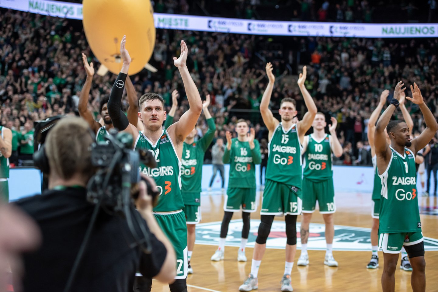 „Žalgiris“ reguliarųjį sezoną pabaigė keturiomis iš eilės pergalėmis. <br>R. Vilkelio nuotr.