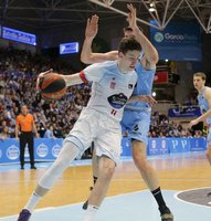 M. Blaževičius neprametė nė vieno metimo į „Unicaja“ komandos krepšį