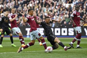 „Arsenal“ iššvaistė dviejų įvarčių pranašumą prieš „West Ham United“