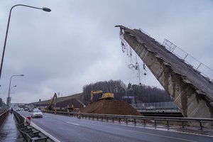 Statybų inspektoriai išsiaiškino, kodėl griuvo Kleboniškio tiltas Kaune: lėmė kelios priežastys