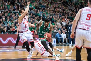 Ketvirtajame kėlinyje pabudęs „Žalgiris“ pirmą kartą šį sezoną įveikė „Rytą“