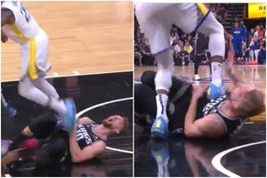 Emocijų virtinė – D. Greeno mindytas D. Sabonis ir „Kings“ atsilaikė: antrą kartą pranoko NBA čempionus