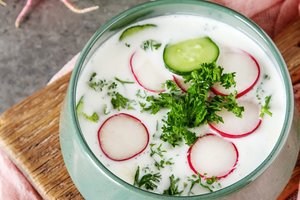 Šalta ridikėlių sriuba – pasiilgusiems ko nors lengvo ir gaivaus