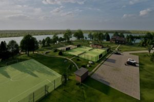 Kuriasi sporto ir mokslo miestelis Vilniaus Kalnėnų mikrorajone