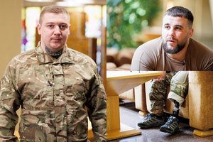 Atviri legendinio „Azov“ būrio karių liudijimai ir sukrečia, ir suteikia ryžto: ką sako į Lietuvą atvykę sprogimų sužaloti vyrai