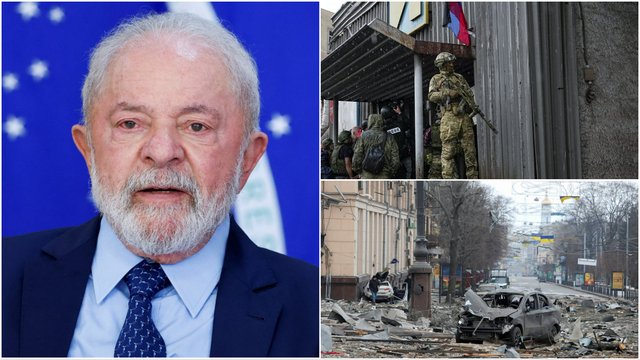 Po ginčytinų Brazilijos prezidento pasisakymų dėl ginklų – Kyjivo atsakas: pakvietė apsilankyti Ukrainoje