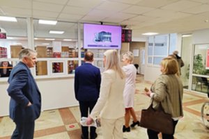 Utenoje apsilankęs A. Dulkys: rajonai turi pasitempti, jei nori pritraukti medikų