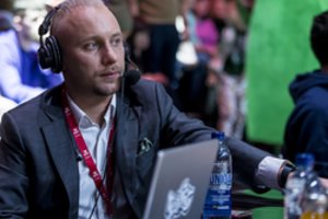 Lietuvos krepšinio lyga suspendavo komentatorių Karolį Tiškevičių