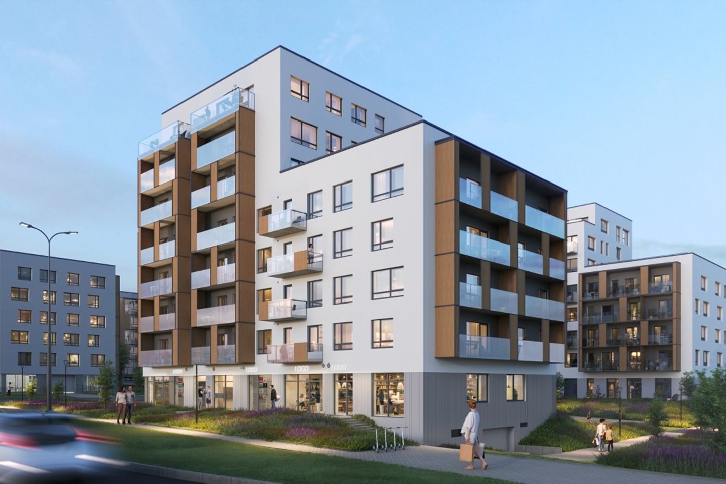 Sparčiai augančioje Pilaitėje jau užbaigtas antrasis „Martyno namų“ projekto etapas bei pradėti trečiojo etapo butų pardavimai.