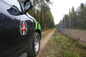 Per parą šalies pasienyje su Baltarusija apgręžtas vienas migrantas