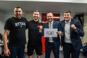 Jubiliejinę pergalę su „Rytu“ iškovojęs G. Žibėnas įvardijo perspektyviausią Lietuvos trenerį