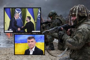 Į Vilnių atvyksiančio V. Zelenskio pažadais maitinti nebegalime: Lietuvą ragina imtis lyderystės