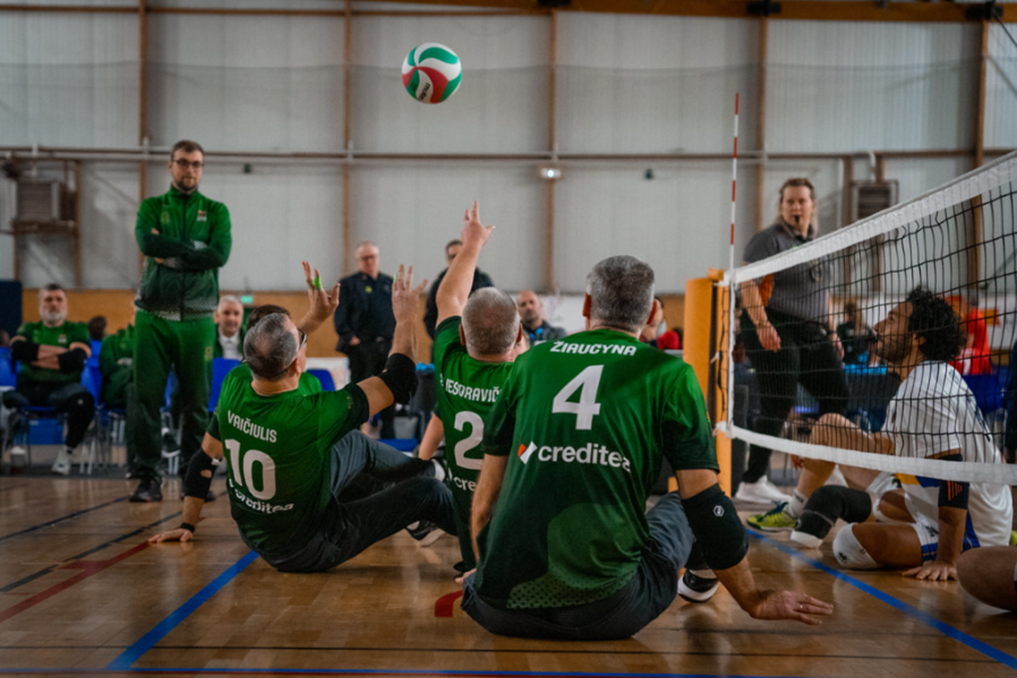 Lietuvos tinklinio sėdint rinktinė ruošiasi Europos čempionatui.<br>flickr.com nuotr.
