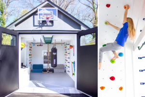 Žaidimų kambarių kūrėja garažą pavertė erdve vaikams: dalijasi patarimais