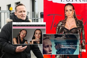 V. Siegel-Suodaitės ir L. Suodaičio drama sudomino internetinių svetainių kūrėjus: bandoma pasipelnyti?