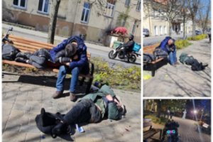 Vaizdas pačiame Vilniaus centre šokiravo: Ukrainos skverą pavertė tualetu