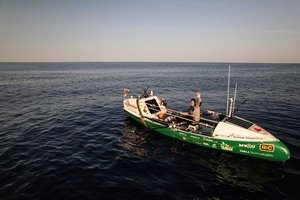 Prie finišo atsidūręs A. Valujavičius pasidalino ir įspūdingais kadrais: ne vieną privertė išsižioti