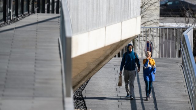 Orų žemėlapyje permainų nedaug: sustiprės vėjas, vietomis trumpai palis