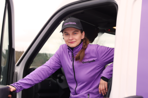 Guoda laužo stereotipą apie kurjerių darbą: moki, nori, tai ir gali