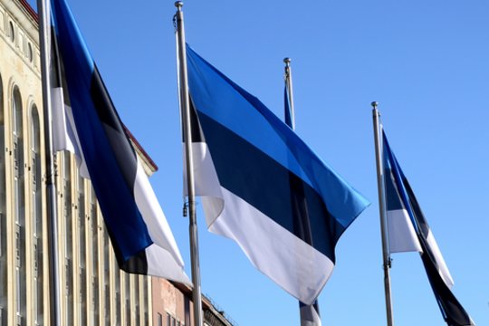 Estijos vėliava.
