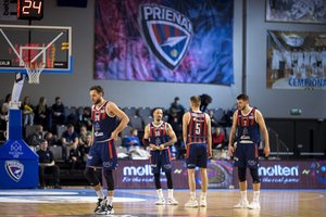 Be trenerio rungtyniavę LKL autsaideriai Prienuose neatsilaikė prieš „Neptūną“