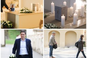 Atsisveikinti su R. Terlecku antradienį atvyko žinomi politikos ir kultūros žmonės