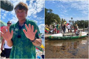 A. Valujavičius apie istorinę kelionę ir pirmąsias emocijas: „Atsigauni ir judi toliau“