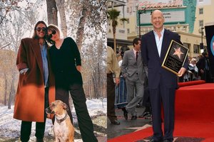 Demencija sergantis Bruce'as Willisas tapo seneliu