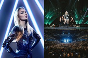 Naujame N. Bunkės vaizdo klipe – neviešinti gyvenimo koncerto kadrai: „Kol kiti pavydi, aš kuriu savo sėkmingiausią versiją“