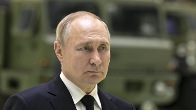 Skelbiama apie bandymą nužudyti V. Putiną: esą paleido droną su 17 kilogramų sprogmenų