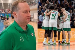 „Žalgirio“ vakarinė treniruotė vėlavo valandą: „Atrodė blogai, o buvo labai blogai“