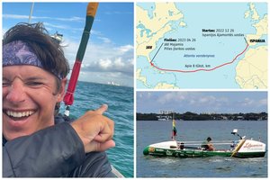 S. Dariaus ir S. Girėno legendą atgaivinusio A. Valujavičiaus gyvenime – ir daugiau pavojingų žygių