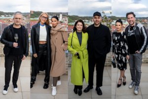 Terasos ant stogo atidaryme – būrys garsenybių: grožėjosi kvapą gniaužiančiais Vilniaus vaizdais