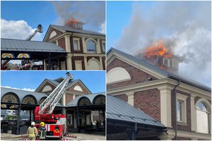 Kaune prie „Urmo“ bazės – didelis gaisras: suliepsnojo armėniškas restoranas