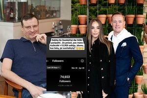 V. Siegel ir L. Suodaičio konfliktas dėmesį pritraukė ne tik jiems: D. Bunkus stebisi – sekėjų padaugėjo 10-čia tūkst.