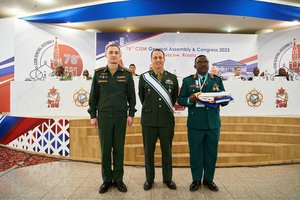 Tapo Rusijos parankiniais: Maskvoje posėdžiavusi Tarptautinė kariškių sporto taryba šventė ir CSKA jubiliejų