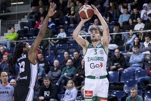Atokvėpis nuo Eurolygos: žaidėjų jėgas taupęs „Žalgiris“ sulaukė „Nevėžio“ pasipriešinimo