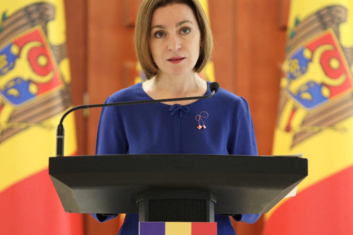 Moldovos prezidentė Maia Sandu.<br>Reuters/Scanpix nuotr.