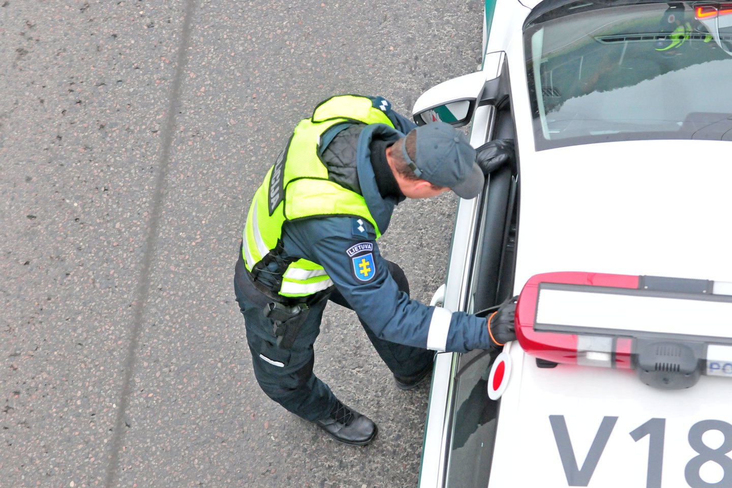 Kelių policija paskelbė reidų datas: tikrins ne tik automobilių vairuotojus.<br>A.Vaitkevičiaus nuotr.