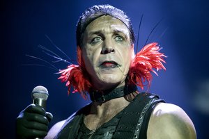 Kaune koncertuos grupės „Rammstein“ lyderis Tillis Lindemannas
