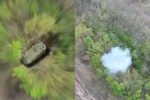 Pasidalino vaizdais, kaip efektyviai veikia naujoji ukrainiečių dronų flotilė: neatsilaiko nei tankai, nei gyvoji jėga