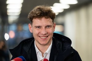 Jauduliuką prieš rungtynes Kaune jaučiantis R. Jokubaitis siuntė žinią: „Visi laimingi nebus“