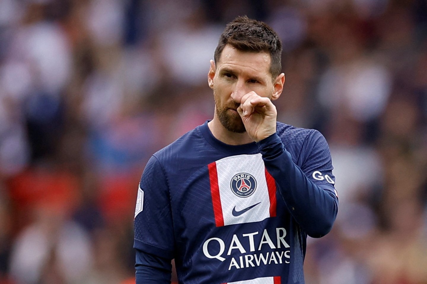 L.Messi sulaukė nuobaudos.<br>Reuters/Scanpix nuotr.