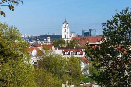 Pavasariškas Vilnius. <br>J.Balčiūno nuotr. 