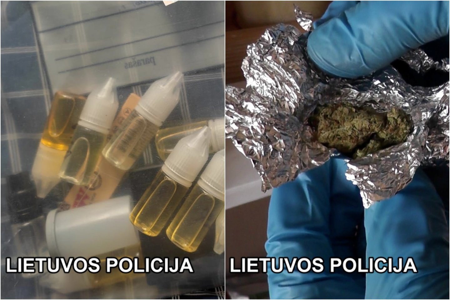Klaipėdoje su kvaišalais pareigūnams įkliuvo trys jaunuoliai.